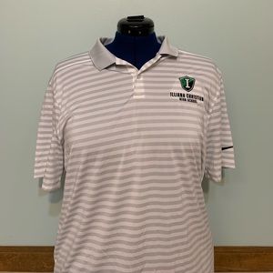 Nike Dri-Fit Striped Illiana Polo Men’s (L)